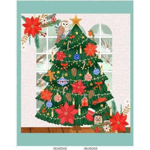 Free Spirit Christmas Spirit PWMC093 Cozy Christmas PANEL By The PANEL (Not Strictly By The Yard)