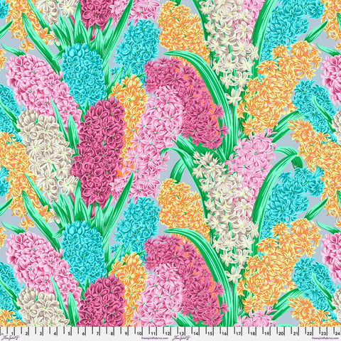 Free Spirit Kaffe Fassett Collective PWPJ123 Grey Hyacinthus By The Yard