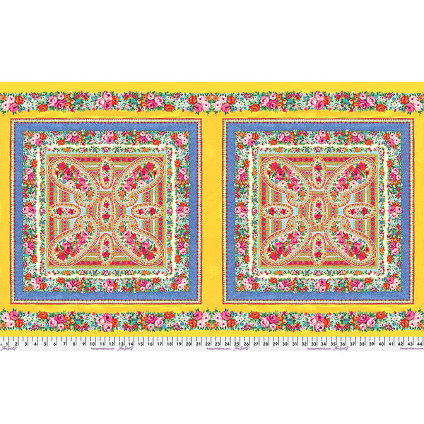 Free Spirit Joyful PWSH046 Multi Festival 24" PANEL By The PANEL (Not Strictly By The Yard)