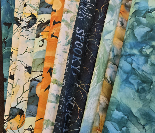 Matt's Mystery Bundles -  7.83 yards - Raven #1 - Assorted Remnants