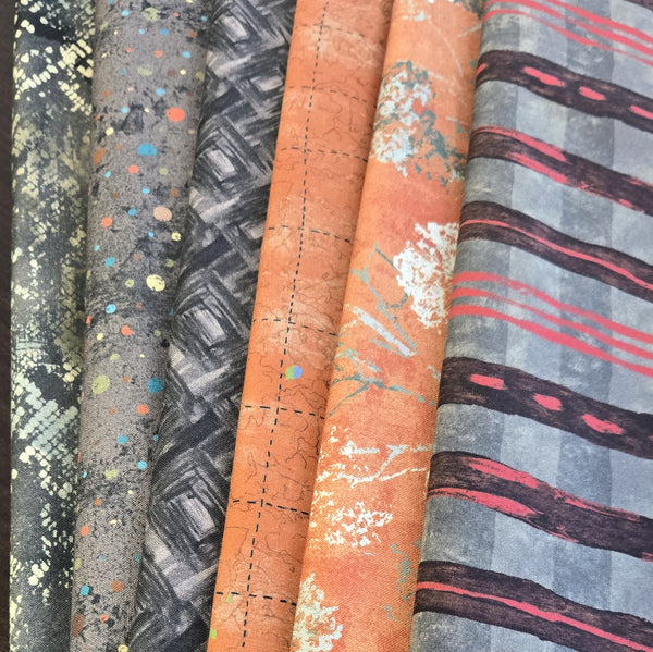 Matt's Mystery Bundles -  5.394 yards - Rough & Sketchbook - Assorted Remnants
