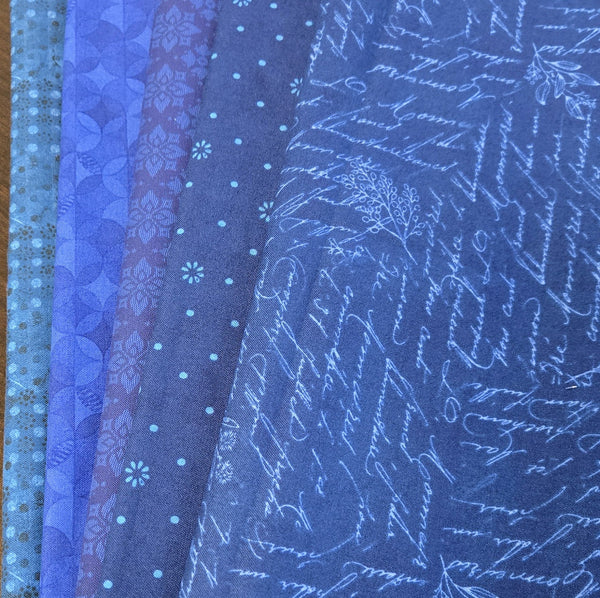 Matt's Mystery Bundles -  4.002 yards - Royal - Assorted Remnants