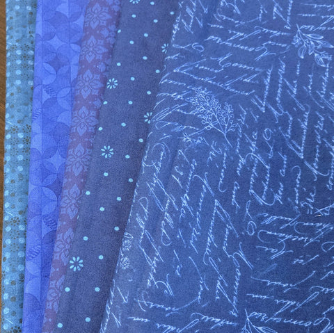 Matt's Mystery Bundles -  4.002 yards - Royal - Assorted Remnants