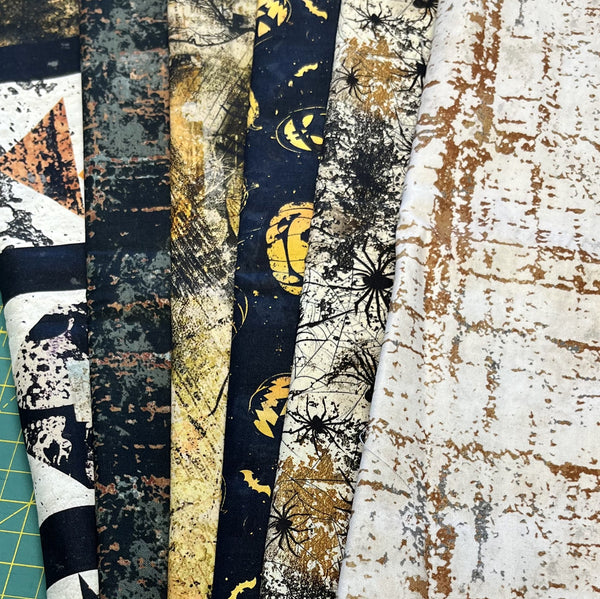 Matt's Mystery Bundles - 5.568 yards - Scary Spice #1- Assorted Remnants