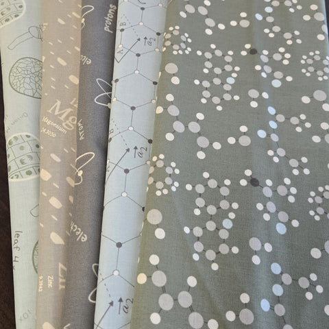 Matt's Mystery Bundles - 3.654 yards - Science - Assorted Remnants
