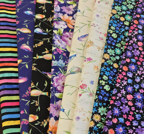 Matt's Mystery Bundles - 5.916 yards - Serafina #2 - Assorted Remnants