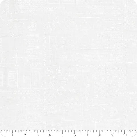 Riley Blake Sew America C17348 White Sewing Notes By The Yard