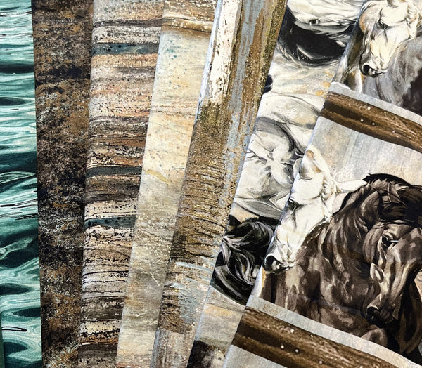 Matt's Mystery Bundles -  6.612 yards - Shadow & Light - Assorted Remnants