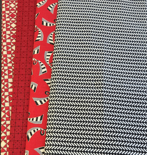 Matt's Mystery Bundles -  4.002 yards - Shapes - Assorted Remnants