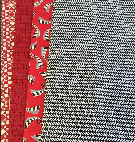 Matt's Mystery Bundles -  4.002 yards - Shapes - Assorted Remnants