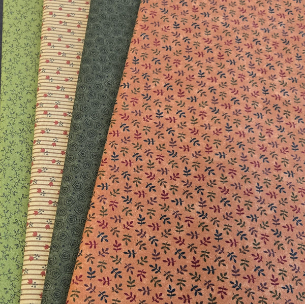 Matt's Mystery Bundles -  4.176 yards  -Small Prints - Assorted Remnants