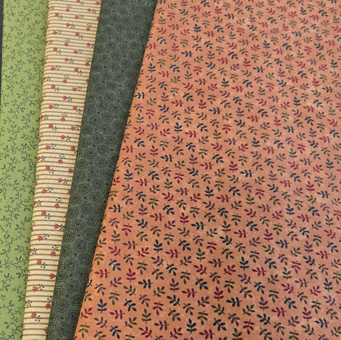 Matt's Mystery Bundles -  4.176 yards  -Small Prints - Assorted Remnants
