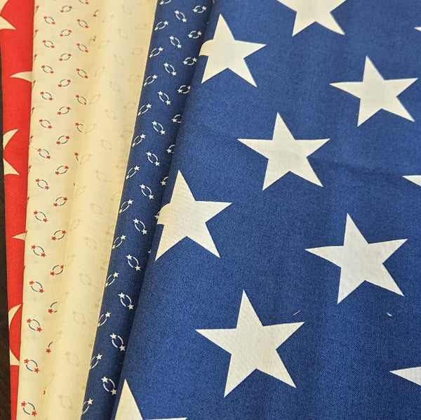 Matt's Mystery Bundles - 4.35 yards - Stars #1 - Assorted Remnants