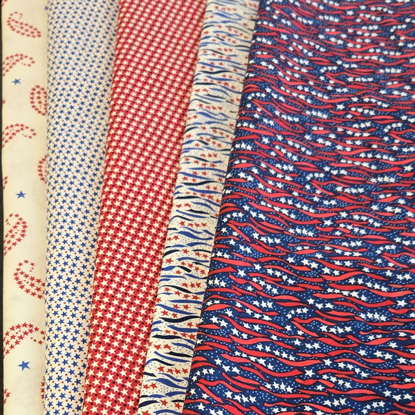 Matt's Mystery Bundles -  4.176 yards  - Stars #2 - Assorted Remnants