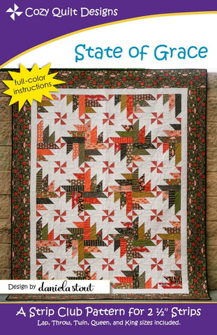 STATE OF GRACE - Cozy Quilt Designs Pattern DIGITAL DOWNLOAD