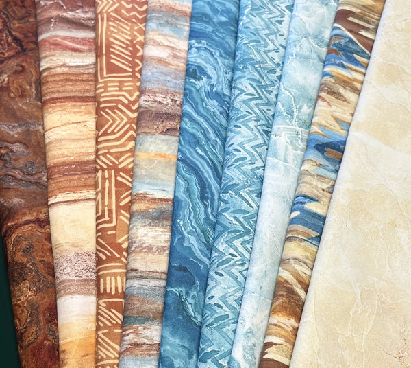 Matt's Mystery Bundles - 6.264 yards - Stonehenge Canyon #2 - Assorted Remnants