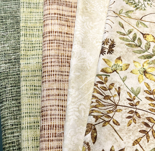 Matt's Mystery Bundles - 5.046 yards - Stonehenge Organics - Assorted Remnants