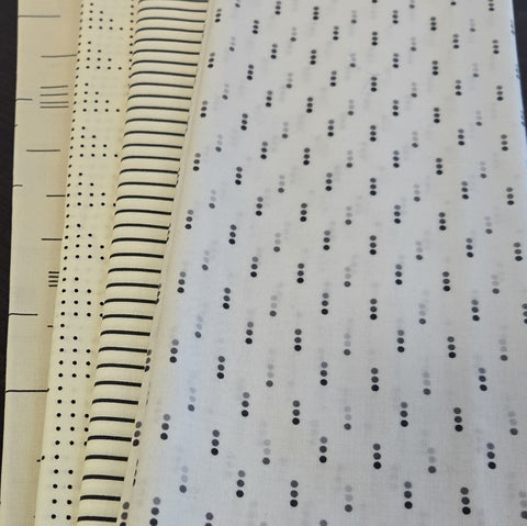 Matt's Mystery Bundles -  4.002 yards - Stripes & Dots - Assorted Remnants