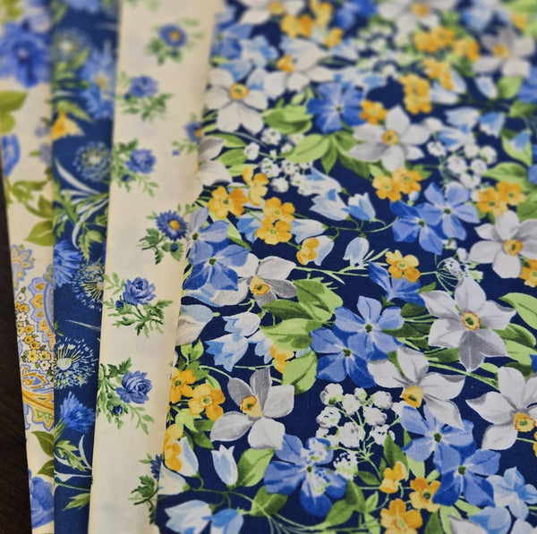 Matt's Mystery Bundles - 3.654 yards - Summer Breeze #1 - Assorted Remnants