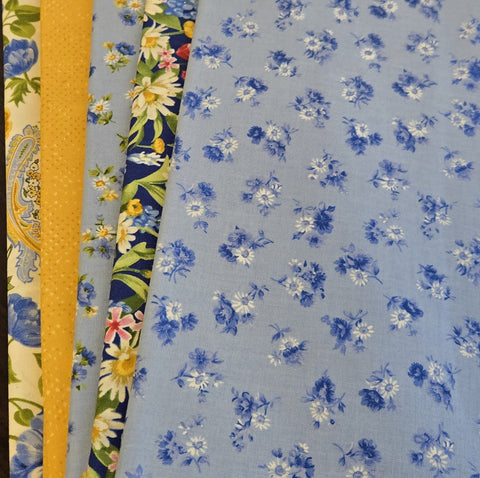 Matt's Mystery Bundles - 4.698 yards - Summer Breeze - Assorted Remnants