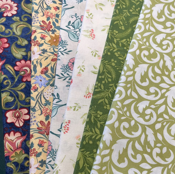 Matt's Mystery Bundles - 5.568 yards - Summer Garden - Assorted Remnants