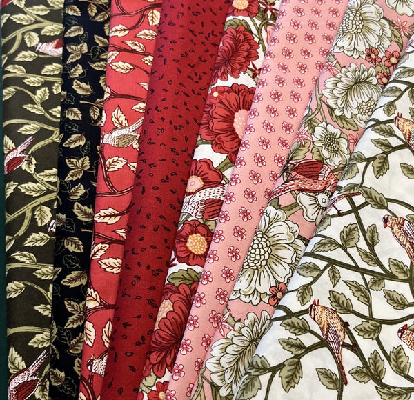 Matt's Mystery Bundles - 5.394 yards - Tangled Garden - Assorted Remnants