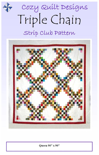 TRIPLE CHAIN - Cozy Quilt Designs Pattern