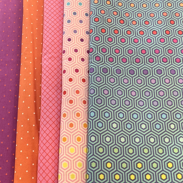 Matt's Mystery Bundles -  4.002 yards - Tula Pink - Assorted Remnants