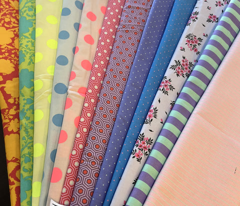 Matt's Mystery Bundles -  8.352 yards - Tula's True Colors - Assorted Remnants
