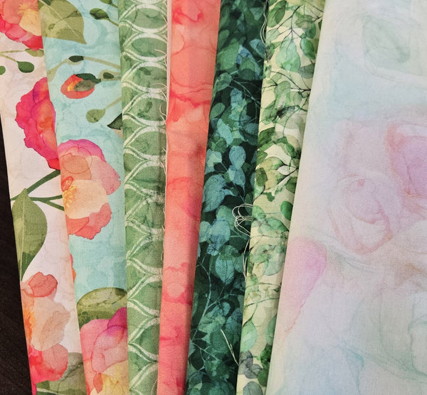 Matt's Mystery Bundles -  5.046 yards -Veranda #1- Assorted Remnants