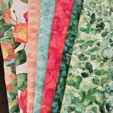 Matt's Mystery Bundles -  5.22 yards -Veranda #2- Assorted Remnants