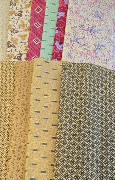 Matt's Mystery Bundles - 2.958 yards - Vera's Scraps - Assorted Remnants