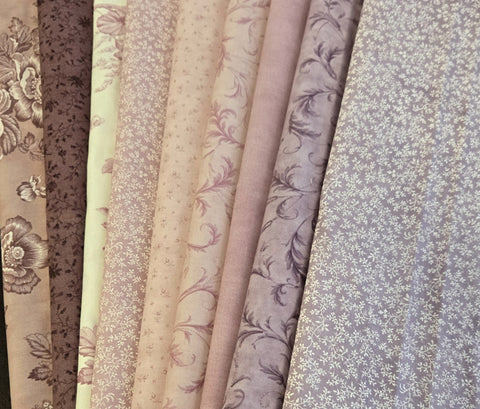 Matt's Mystery Bundles -  6.96 yards  - Vintage Linen #1 - Assorted Remnants