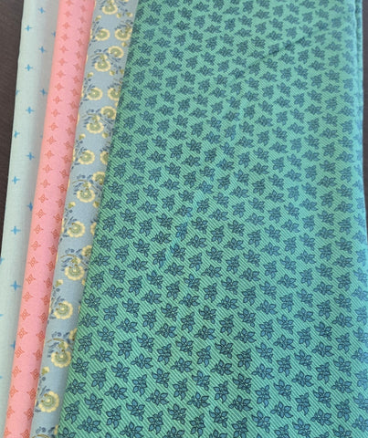 Matt's Mystery Bundles -  4.002 yards - Vintage Cloth #2 - Assorted Remnants