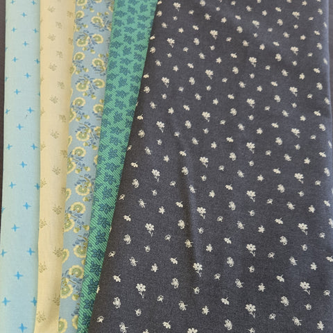 Matt's Mystery Bundles -  3.828 yards - Vintage Cloth #1- Assorted Remnants