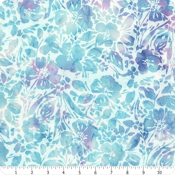 Hoffman Bali Batik W2606 579 Augusta Painted Floral By The Yard