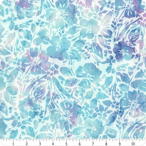 Hoffman Bali Batik W2606 579 Augusta Painted Floral By The Yard