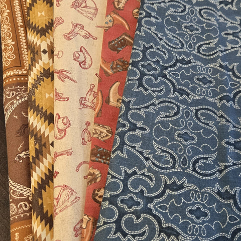 Matt's Mystery Bundles - 6.09 yards - Western- Assorted Remnants