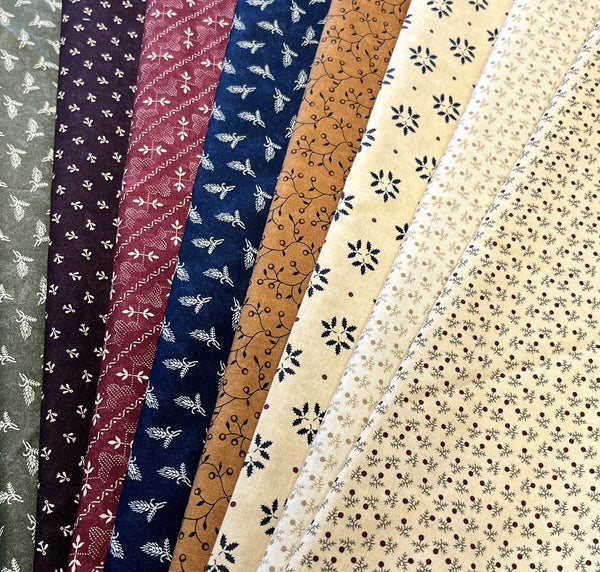 Matt's Mystery Bundles - 6.09 yards -Wheatland #2 - Assorted Remnants