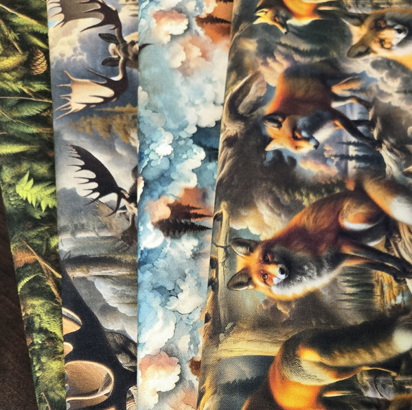 Matt's Mystery Bundles -  3.828 yards - Wilderness - Assorted Remnants