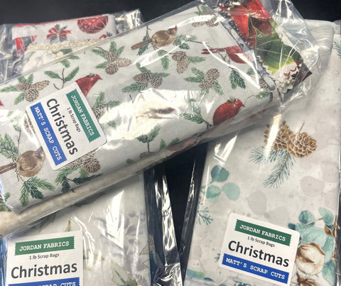 *Matt's Mystery Scrap Cuts - Miscellaneous Christmas - 1 lb Bag*