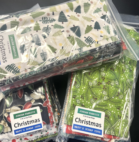 *Matt's Mystery Scrap Cuts - Miscellaneous Christmas - 2 lb Bag*
