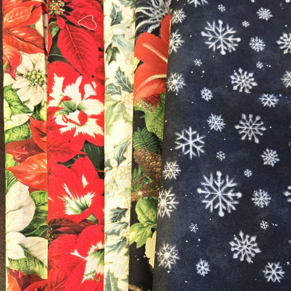 Matt's Mystery Bundles -  4.002 yards - Christmas #60 - Assorted Remnants