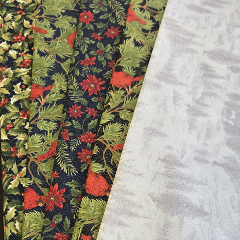 Matt's Mystery Bundles - 5.22 yards - Christmas Sparkle - Assorted Remnants