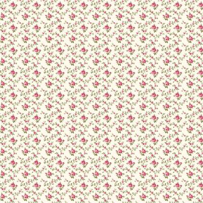 Clothworks French Roses Y3982 2 Trellis Light Cream By The Yard