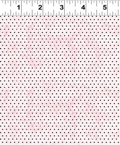 Clothworks Elysium - Y4192 132 Dot Pale Pink By The Yard