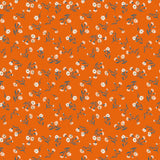 Clothworks - Stephanie Y4229 36 Daisies Orange By The Yard