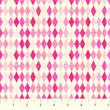 Patrick Lose Fabrics Flirty 10137 21 Pink Harlequin By The Yard