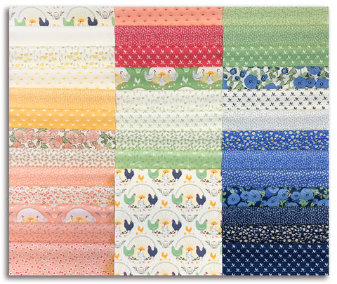 Moda Pre-Cut 42 Piece 10" Layer Cake - Break Of Day