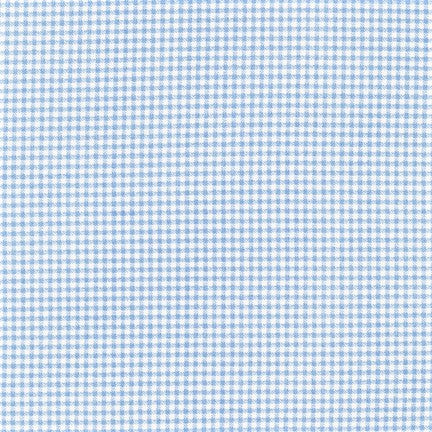 Kaufman Handworks Home 13194L E Blue Small Gingham By The Yard